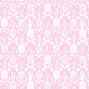 SMALL pineapple ikat_ just blush