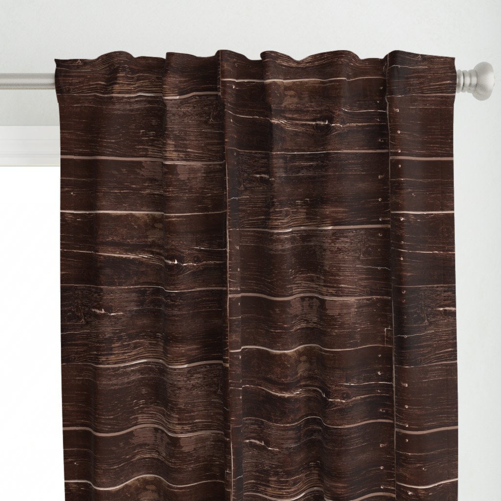 small Weathered Wood Sidingr-dark brown horizontal