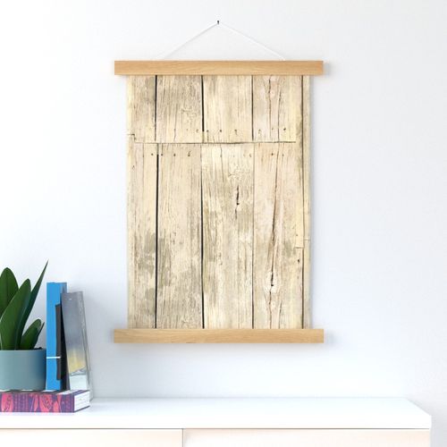 smaller Weathered Wood Siding-beige Vertical