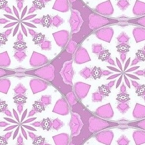 Pastel Petals Medallion Orchid Lavender