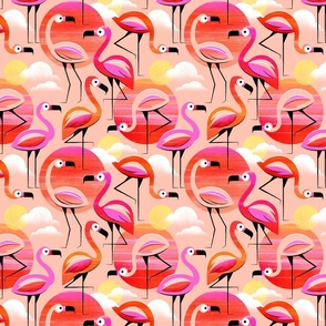 Pink Flamingo Small