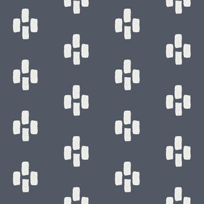 quarter mudcloth - mudcloth fabric, tribal fabric, baby nursery fabric, muted fabric - night sfx3919