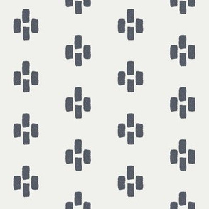 quarter mudcloth - mudcloth fabric, tribal fabric, baby nursery fabric, muted fabric -night sfx3919