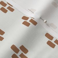 quarter mudcloth - mudcloth fabric, tribal fabric, baby nursery fabric, muted fabric -pecan sfx1336