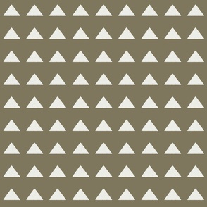 SMALL mudcloth triangle fabric - boho hippie fabric, muted nursery fabric, neutral fabric - aloe sfx0620