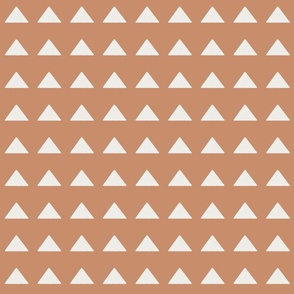 SMALL  mudcloth triangle fabric - boho hippie fabric, muted nursery fabric, neutral fabric - sandstone sfx1328