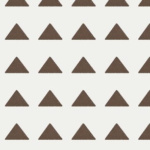 mudcloth triangle fabric - home decor fabric, wallpaper - pinecone sfx1027