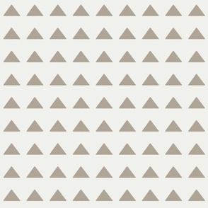 SMALL mudcloth triangle fabric - home decor fabric, wallpaper - taupe sfx0906