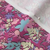 Pink Meadow Micro Modern Quilt