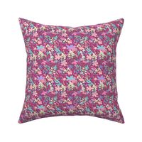 Pink Meadow Micro Modern Quilt