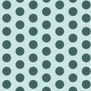 pine and mint medium dot