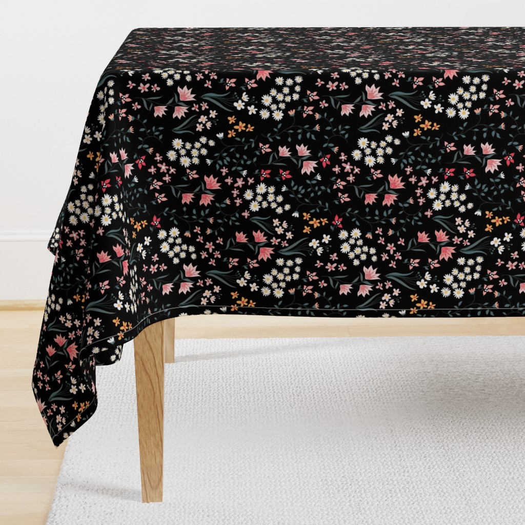 Floral Ditsy Quilt Theme