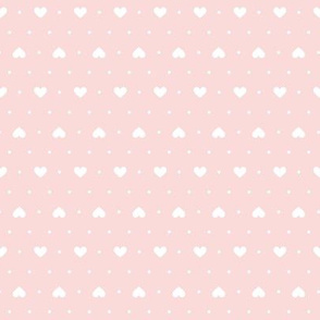 Hearts in Pink Sherbert