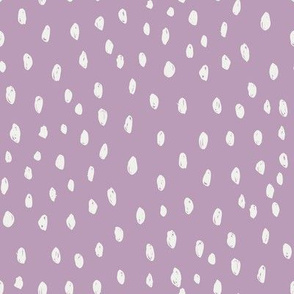 lavender dots fabric - sfx3307- dots fabric, neutral fabric, baby fabric, nursery fabric, cute baby fabric