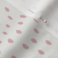 powder pink dots fabric - sfx1611- dots fabric, neutral fabric, baby fabric, nursery fabric, cute baby fabric
