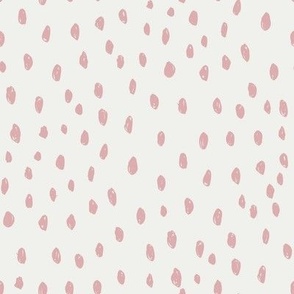 powder pink dots fabric - sfx1611- dots fabric, neutral fabric, baby fabric, nursery fabric, cute baby fabric