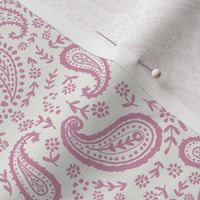 paisley fabric - sfx2210 orchid - paisley print, home decor fabric
