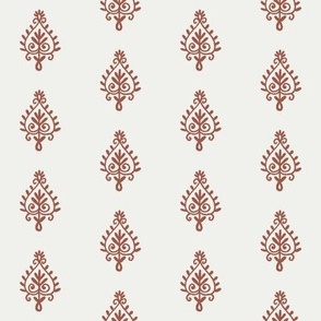 block print fabric - clay sfx1441 indian block print home decor