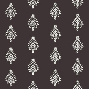 block print fabric - coffee sfx1111 indian block print home decor