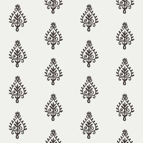 block print fabric - coffee sfx1111 indian block print home decor