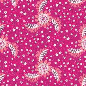 Floral Lace - Born in a Candy Wrapper - Magenta