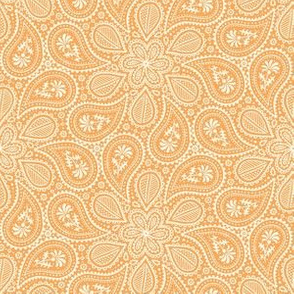 Born in a Candy Wrapper - Paisley - Orange Sherbet