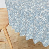 vintage lace blue