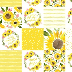 sunflower fields sweet sunshine quilt 