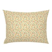 ditsy modern vintage floral dots