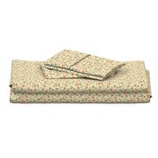 ditsy modern vintage floral dots