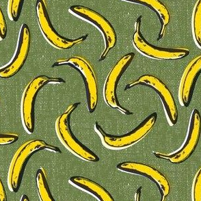 Bananas on Avocado Green - ©Autumn Musick 2020