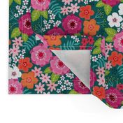 Ditsy floral small scale