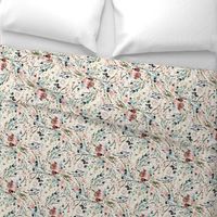 Fable Floral (vintage cream) MED 