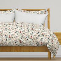 Fable Floral (vintage cream) MED 