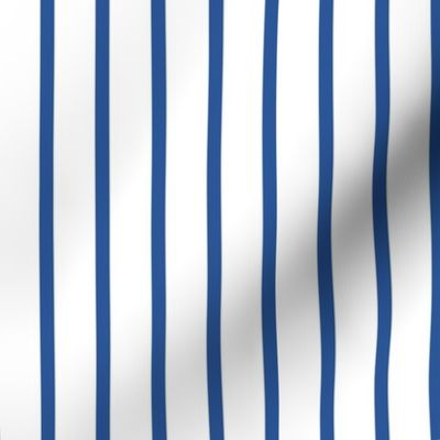 Pinstripes - Dark Blue