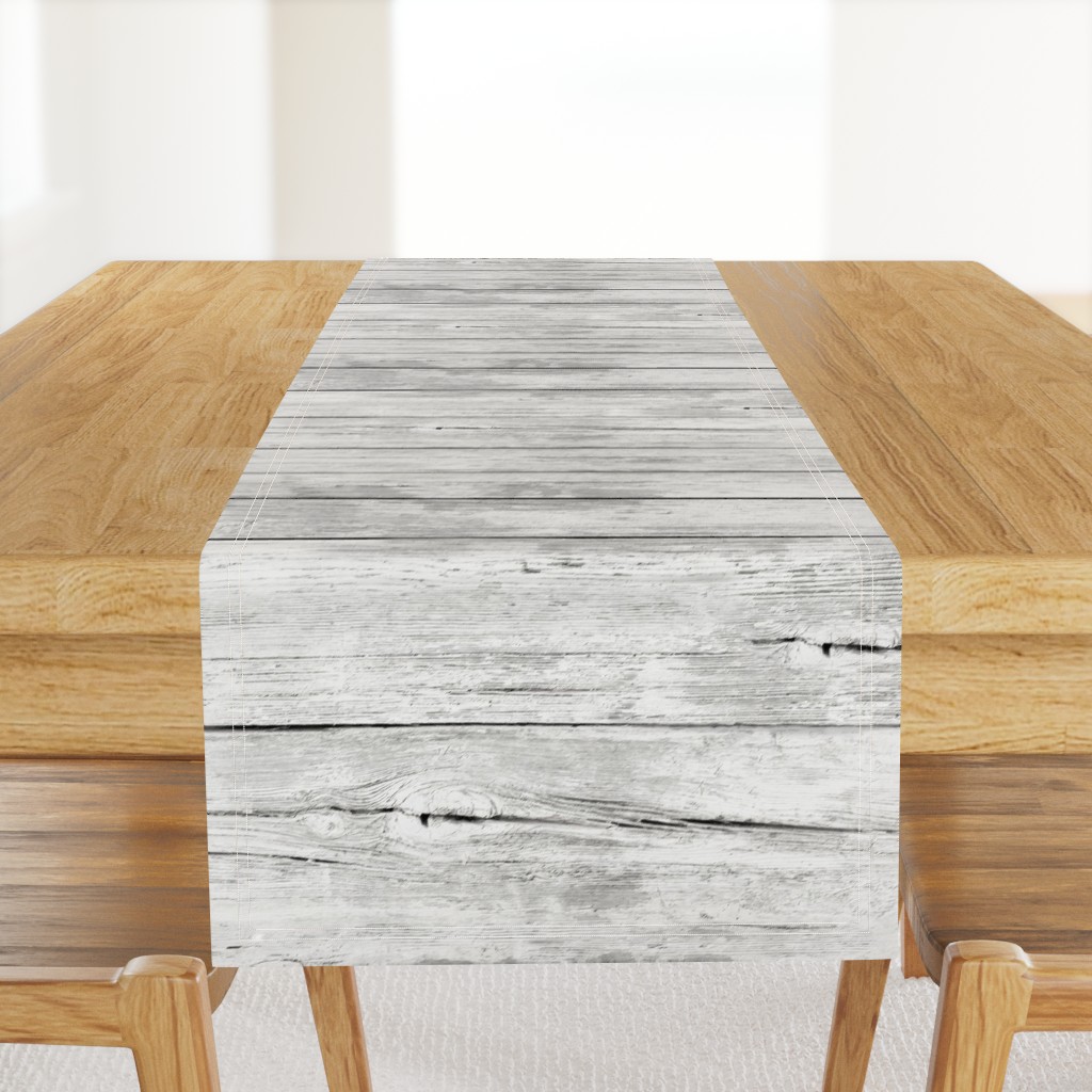 Large Weathered Wood-off white