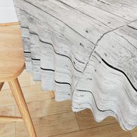 Large Weathered Wood-off white