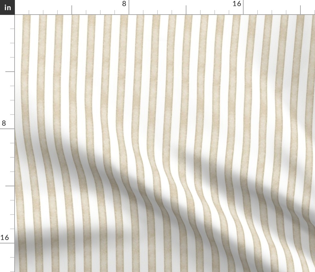 rotated salted watercolor stripes // taupe