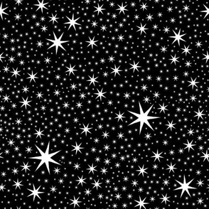 Stars Galore Black 