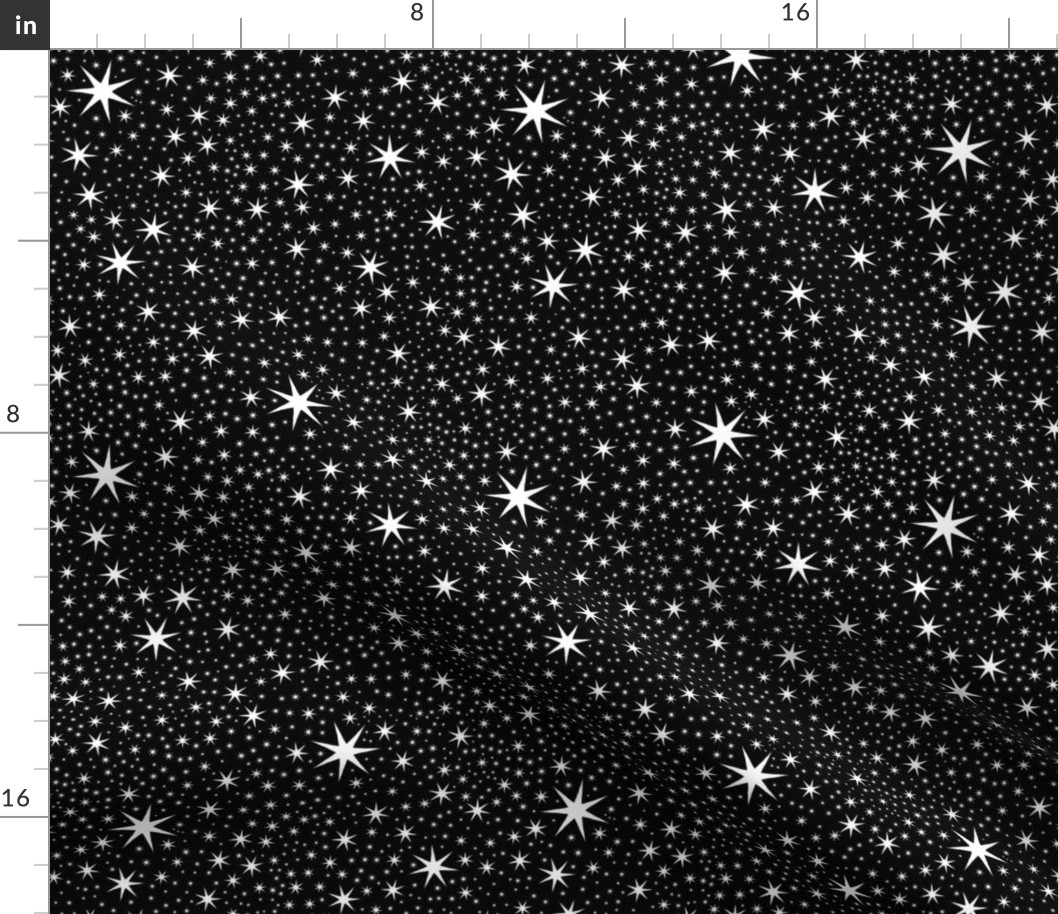 Stars Galore Black 