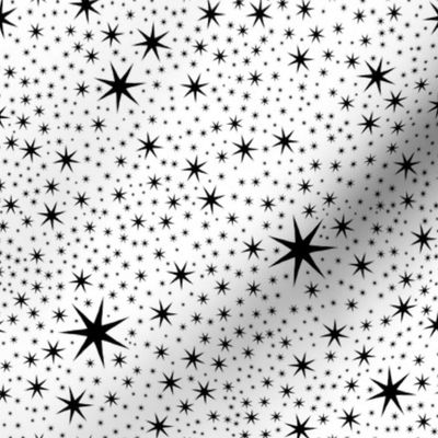 Stars Galore Black on W