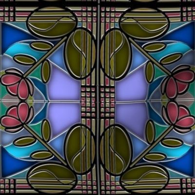 Stained Glass Bloom 2