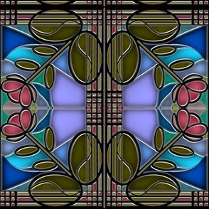 Stained Glass Bloom 2