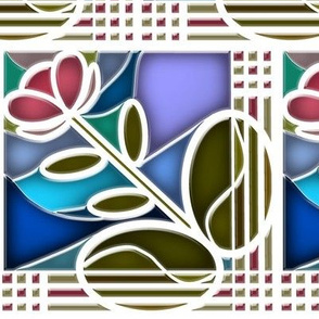 Stained Glass Bloom 4