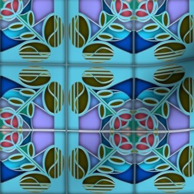 Stained Glass Bloom 5