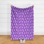 women's basketball players - girls basketball - purple - LAD20