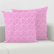 3 inch leopard print Hot Pink