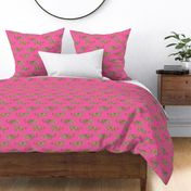 Leopard Parade hot pink