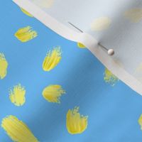 brushstrokes (yellow&blue)