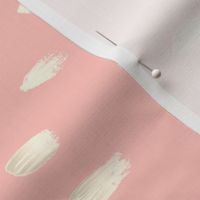 brushstrokes(blush pink&coconut)